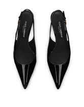 Patent leather slingback - | Dolce & Gabbana