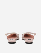 Polished calfskin slingbacks - | Dolce & Gabbana