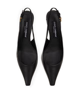 Nappa leather slingbacks - | Dolce & Gabbana