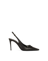 Nappa leather slingbacks - | Dolce & Gabbana