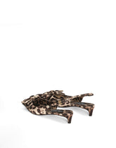 Leopard-print satin slingbacks - | Dolce & Gabbana