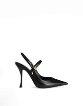 Polished goatskin slingback - | Dolce & Gabbana