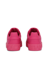 Calfskin Portofino sneakers - | Dolce & Gabbana