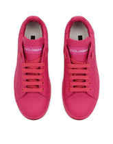 Calfskin Portofino sneakers - | Dolce & Gabbana