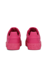 Calfskin Portofino sneakers - | Dolce & Gabbana