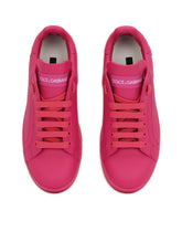 Calfskin Portofino sneakers - | Dolce & Gabbana