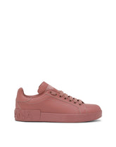 Calfskin Portofino sneakers - | Dolce & Gabbana