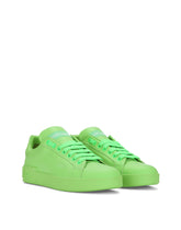 Calfskin Portofino sneakers - | Dolce & Gabbana