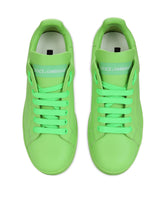 Calfskin Portofino sneakers - | Dolce & Gabbana