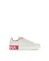 LEATHER SNEAKERS - | Dolce & Gabbana