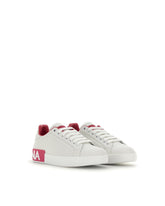 LEATHER SNEAKERS - | Dolce & Gabbana