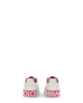 LEATHER SNEAKERS - | Dolce & Gabbana