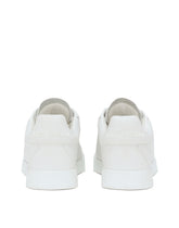 Portofino calf leather sneakers with DG logo - | Dolce & Gabbana