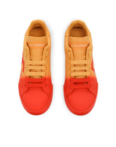 Calfskin Portofino sneakers - | Dolce & Gabbana