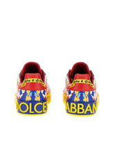 LEATHER SNEAKERS - | Dolce & Gabbana