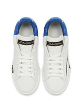 SNEAKERS IN VARNISHED LAMINATE NAPPA CALFSKIN - | Dolce & Gabbana