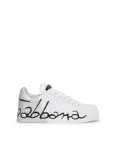SNEAKERS IN VARNISHED LAMINATE NAPPA CALFSKIN - | Dolce & Gabbana