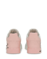 SNEAKERS IN VARNISHED LAMINATE NAPPA CALFSKIN - | Dolce & Gabbana