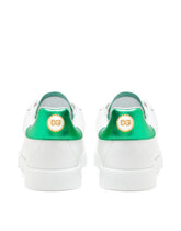 Portofino sneakers in nappa calfskin with lettering - | Dolce & Gabbana