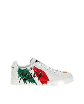 LEATHER SNEAKERS - | Dolce & Gabbana