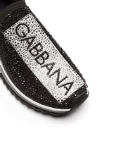 Sorrento sneakers with fusible crystals - | Dolce & Gabbana