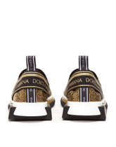 Sorrento sneakers with fusible crystals - | Dolce & Gabbana