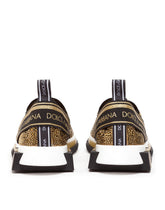 Sorrento sneakers with fusible crystals - | Dolce & Gabbana