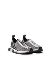 Sorrento sneakers with fusible crystals - | Dolce & Gabbana