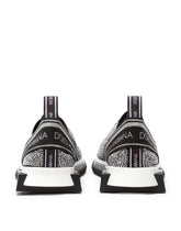 Sorrento sneakers with fusible crystals - | Dolce & Gabbana