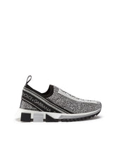 Sorrento sneakers with fusible crystals - | Dolce & Gabbana