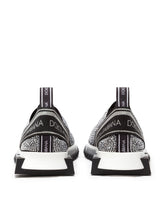 Sorrento sneakers with fusible crystals - | Dolce & Gabbana