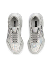 Strobo calfskin Daymaster sneakers with DG logo - | Dolce & Gabbana