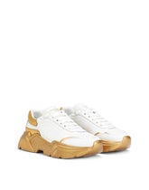Daymaster sneakers in nappa leather with mirrored bottom - | Dolce & Gabbana