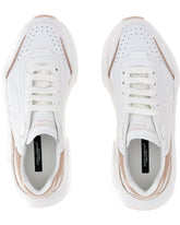LEATHER SNEAKERS - | Dolce & Gabbana