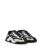 Mixed-materials NS1 slip-on sneakers - | Dolce & Gabbana