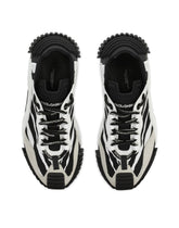 Mixed-materials NS1 slip-on sneakers - | Dolce & Gabbana