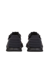 Leopard-print cotton NS1 slip-on sneakers - | Dolce & Gabbana