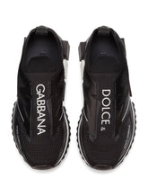 SORRENTO SNEAKERS IN STRETCH JERSEY WITH LOGO - | Dolce & Gabbana