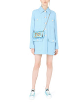 Rubberized calfskin Portofino Light sneakers with micro-sequins - | Dolce & Gabbana