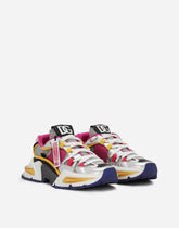 Mixed-material Airmaster sneakers - | Dolce & Gabbana