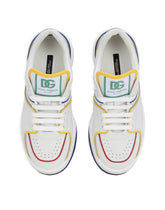 Calfskin New Roma sneakers - | Dolce & Gabbana
