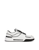 Calfskin New Roma sneakers - | Dolce & Gabbana