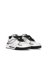 Calfskin New Roma sneakers - | Dolce & Gabbana