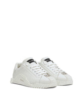 Calfskin NS1 sneakers with DG logo - | Dolce & Gabbana