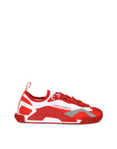 Mixed-materials NS1 slip-on sneakers - | Dolce & Gabbana