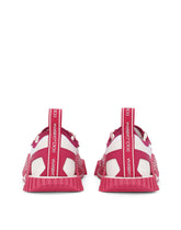 Mixed-materials NS1 slip-on sneakers - | Dolce & Gabbana