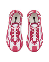 Mixed-materials NS1 slip-on sneakers - | Dolce & Gabbana