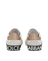 Vintage Portofino sneakers in calfskin leather - | Dolce & Gabbana