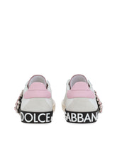 Portofino vintage calfskin sneakers - | Dolce & Gabbana