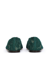 SLIPPER IN TAORMINA LACE WITH CRYSTALS - | Dolce & Gabbana